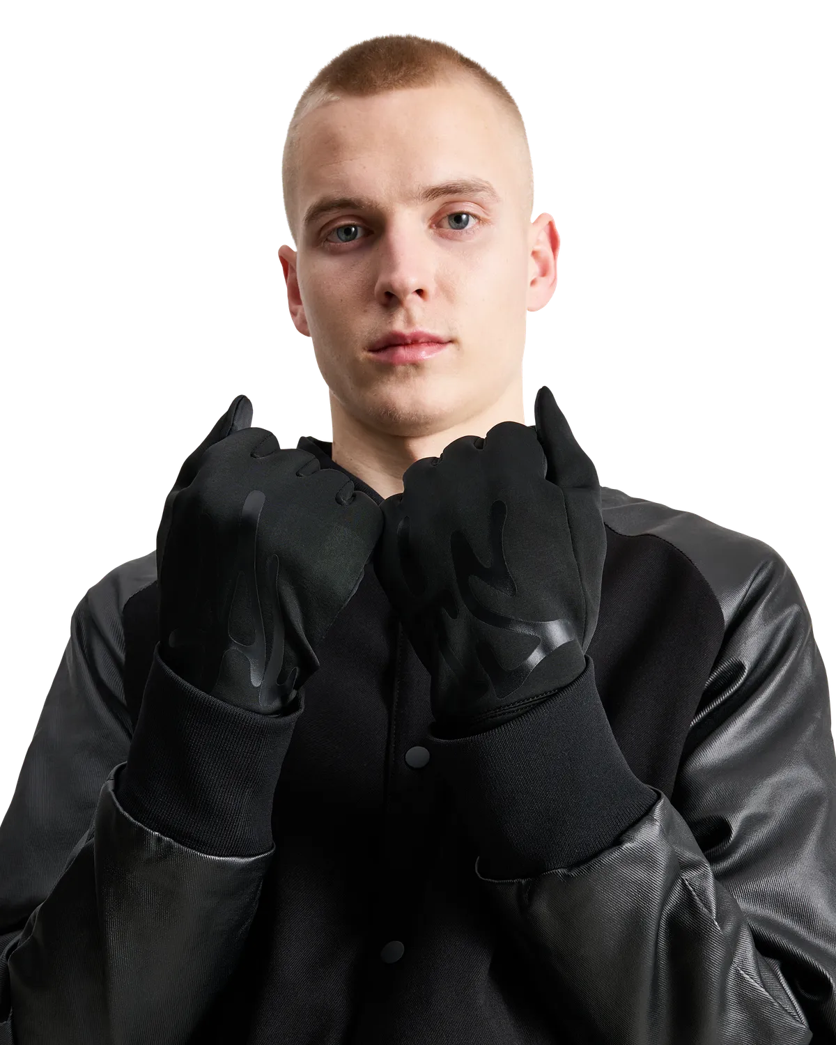 Alis Pura løbehandsker sort stretch