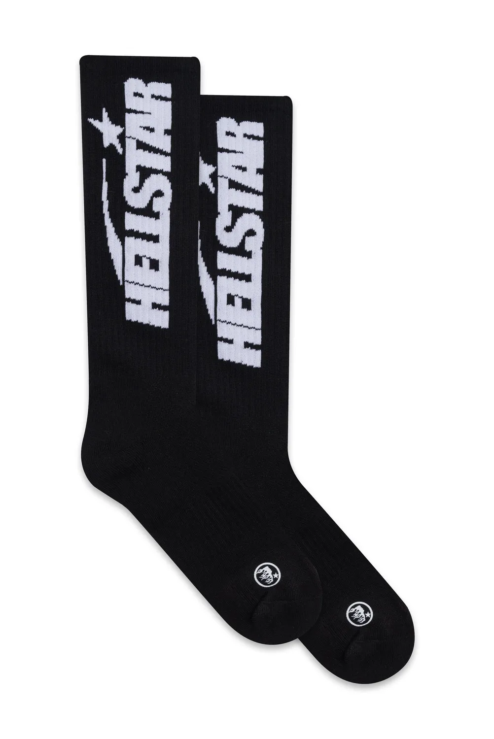 Hellstar Classic strømper 2-pak sort/hvid bomuld