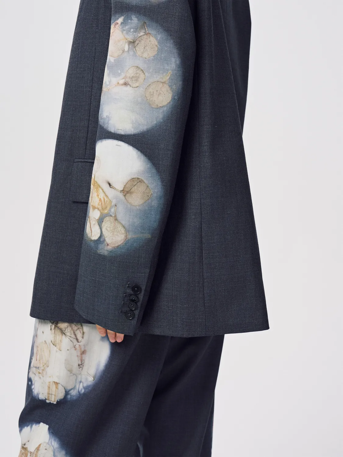 Feng Chen Wang Plant Dye blazer naturfarvet løs