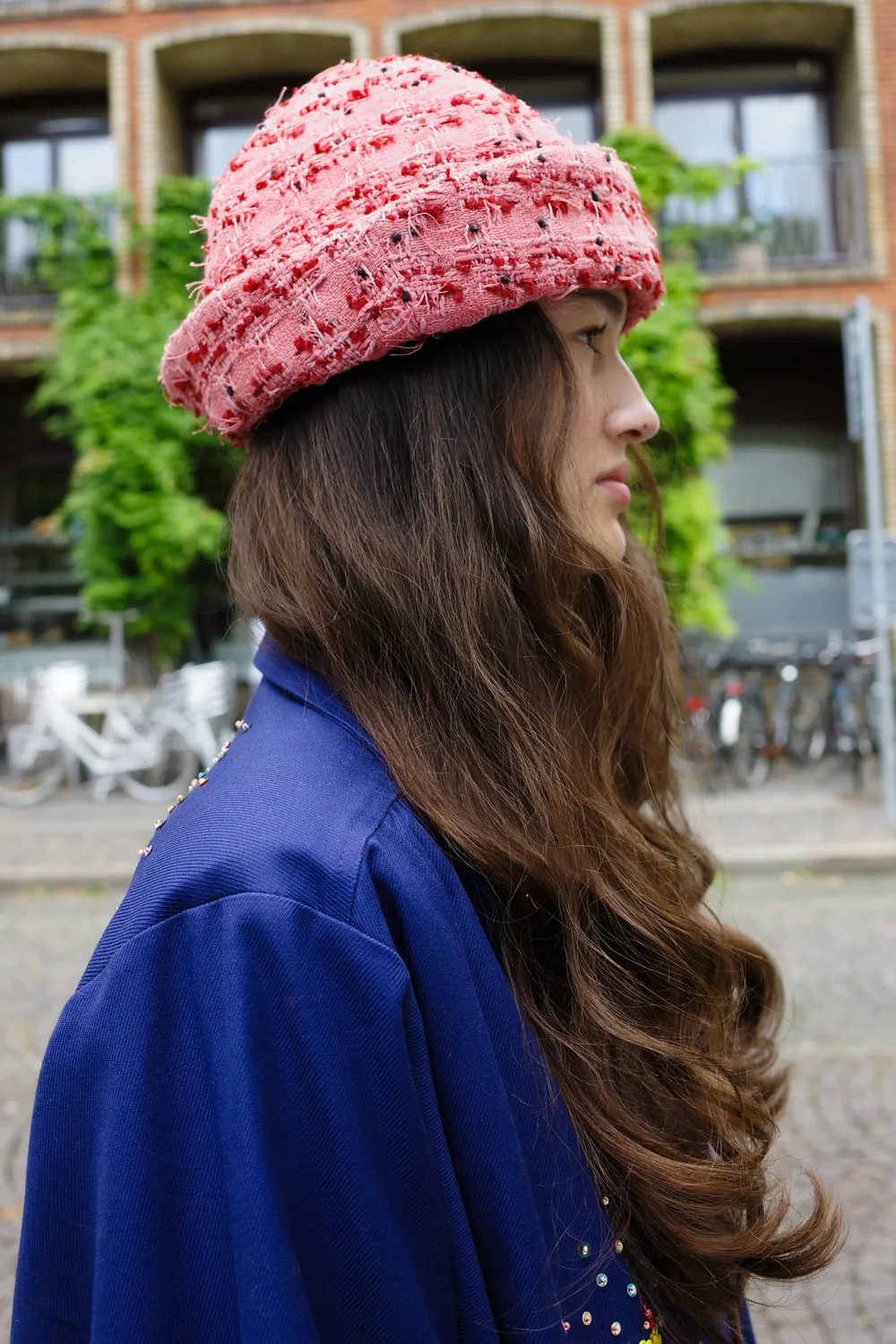 Caro Editions Garden Hat bøllehat tweed one of a kind