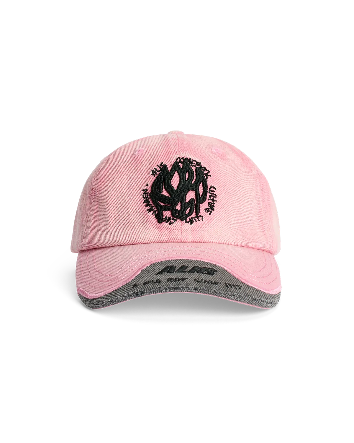 Alis Koston kasket pink distress bomuld