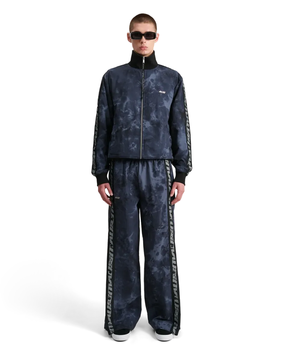 Alis Abbate tracktop løs salty blue nylon