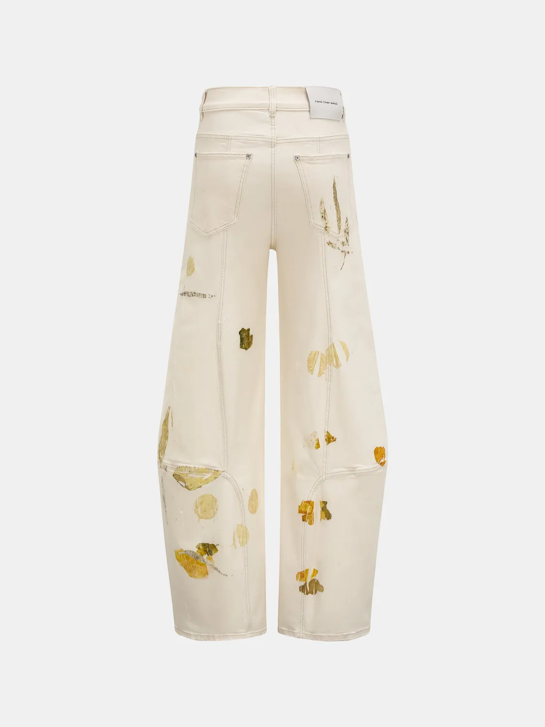 Feng Chen Wang Natural Plant Dye jeans løse plantefarvede
