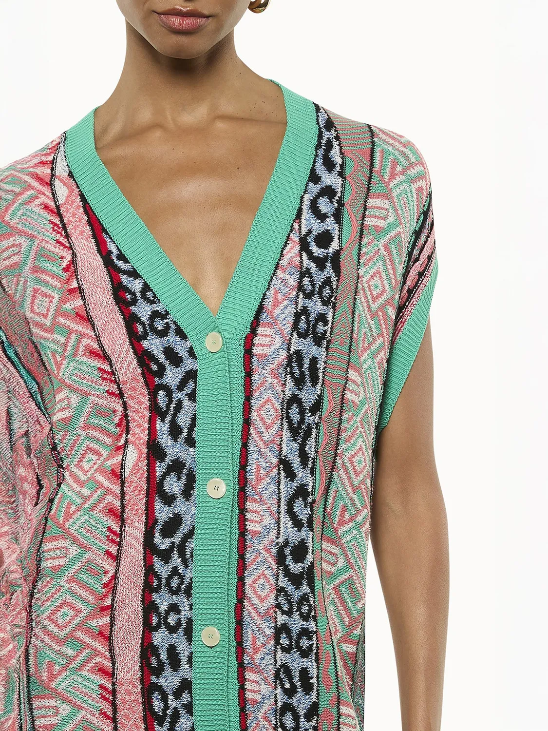 Laneus Bowling strikvest EMERALD GREEN bomuld