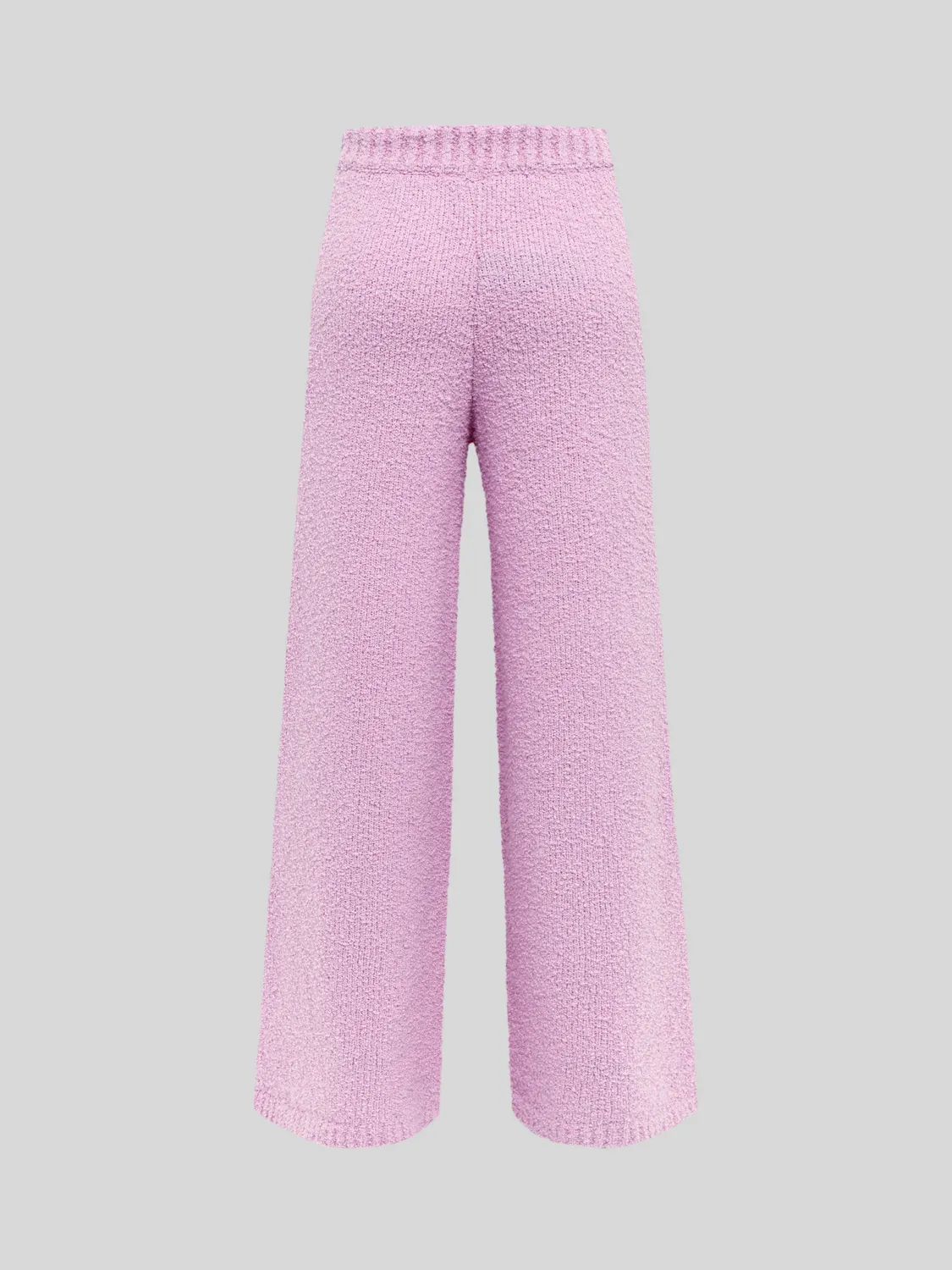 Laneus Soft Textured Yarn bukser rosa uld