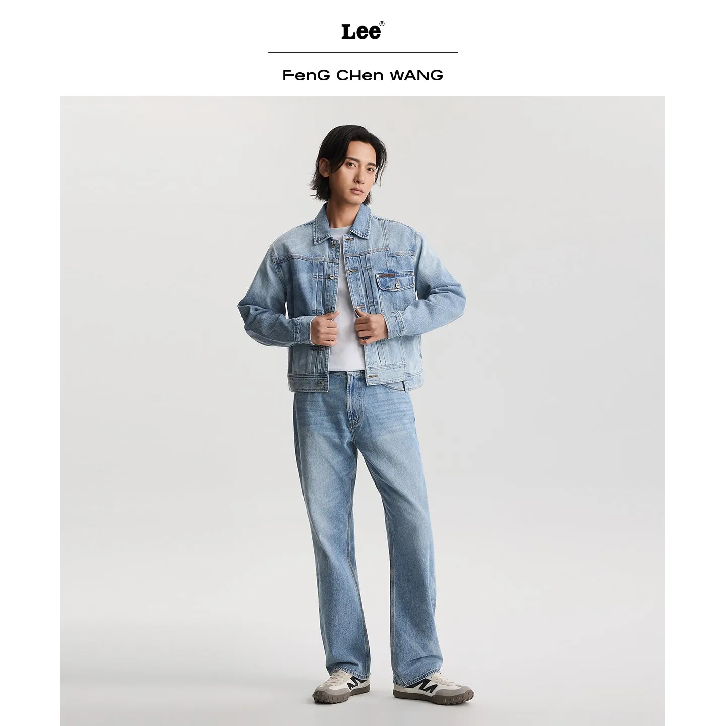 Lee x Feng Chen Wang L/S Denim Jacket denimjakke bambus