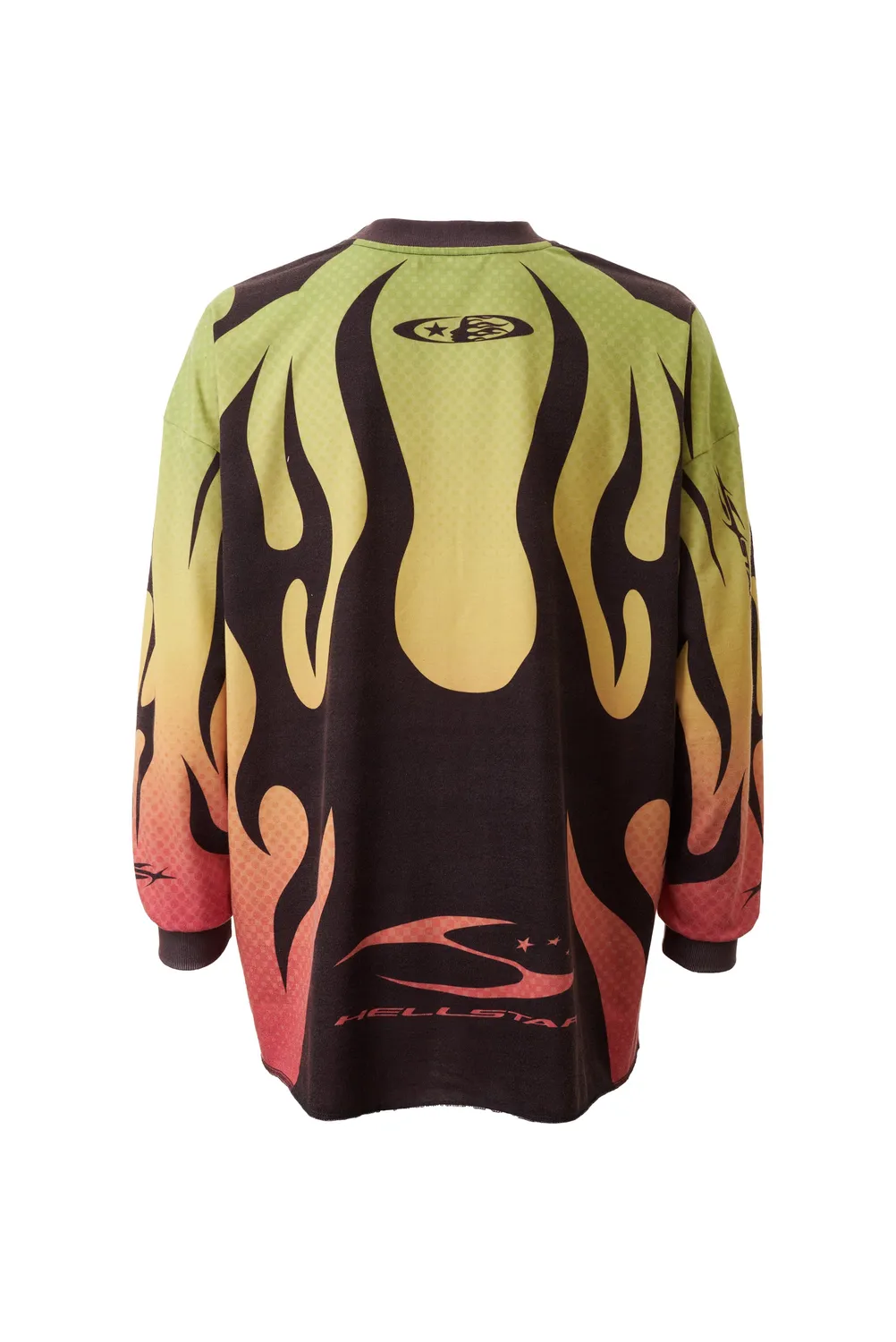 Hellstar Moto Jersey gul langærmet
