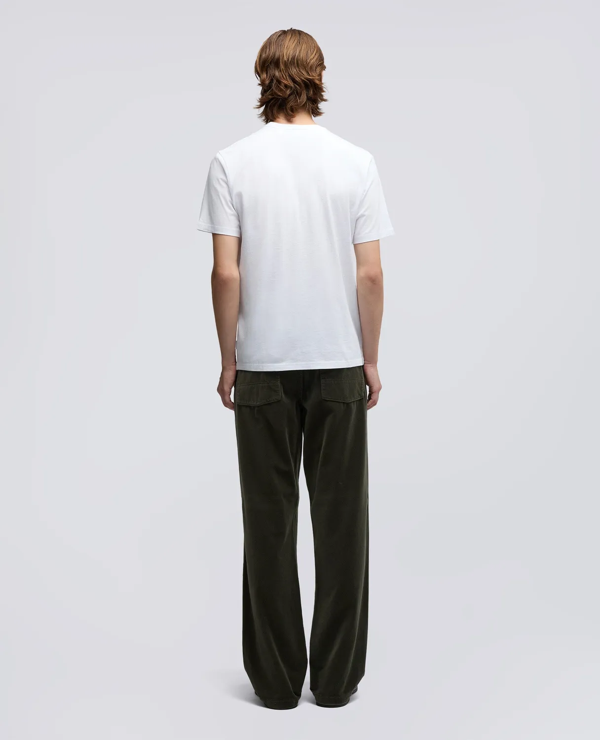 Aspesi t-shirt hvid bomuld slim fit XS-XXXL