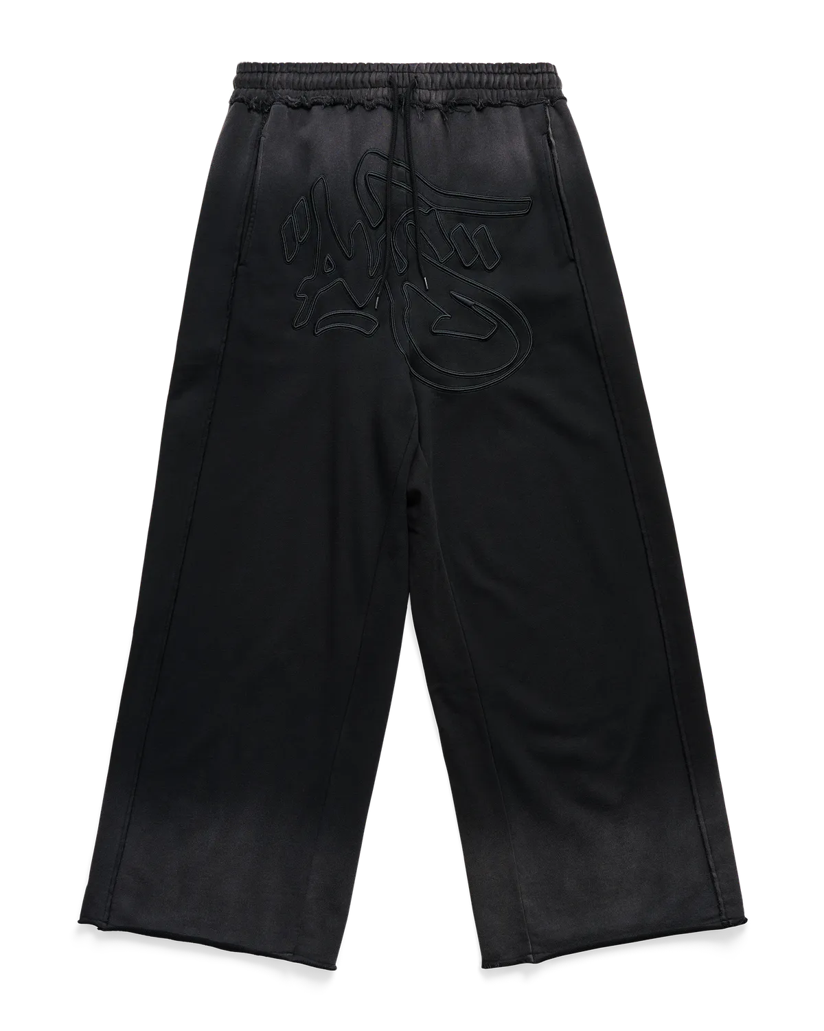Alis Mikheil sweatpants faded black wide fit
