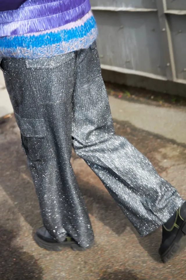 DAWNxDARE Kass bukser 191 charcoal glitter