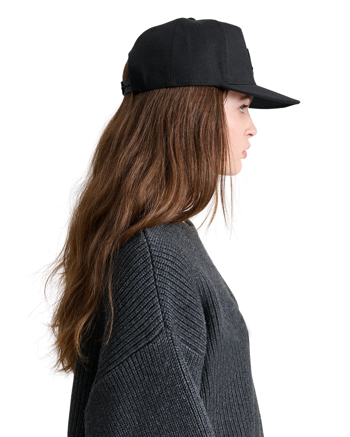 Alis Ossie 5-panel kasket bomuld sort