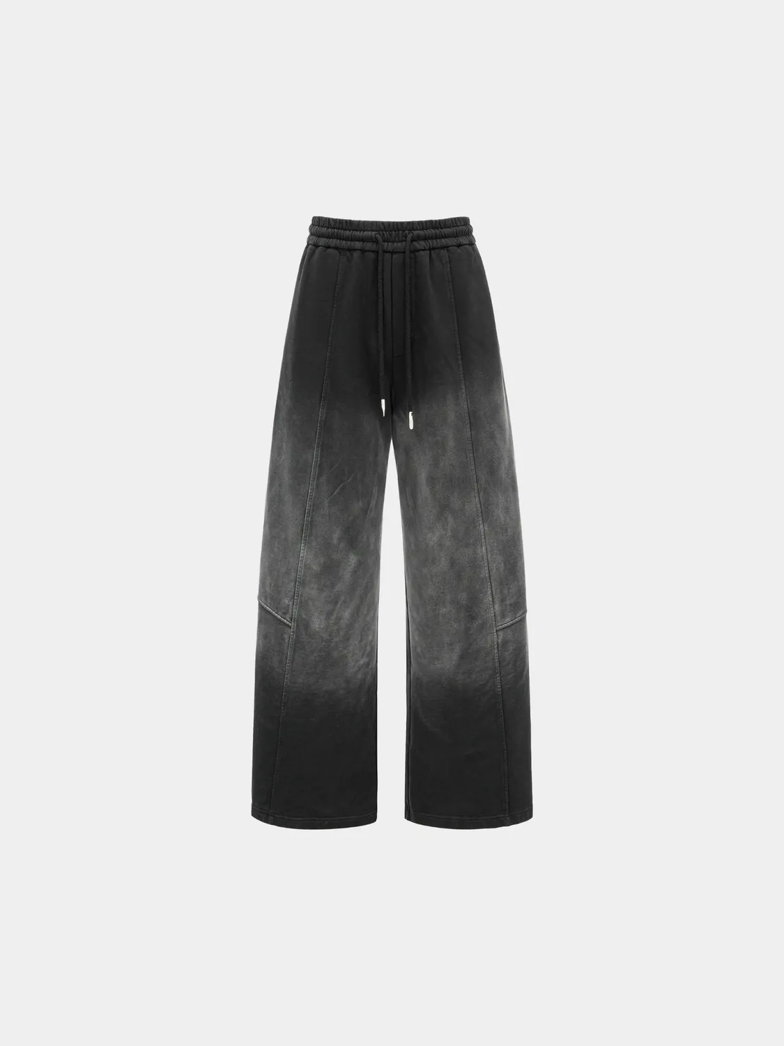 Feng Chen Wang Black-Grey Washed bukser sort-grå