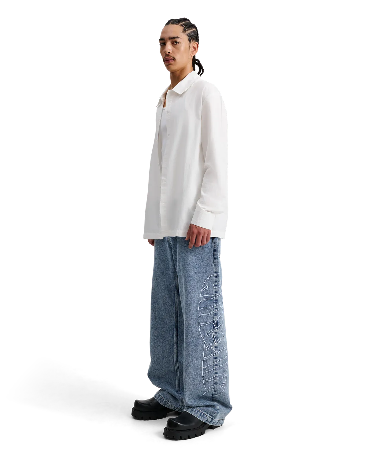 Alis Billey Essential skjorte offwhite bomuld