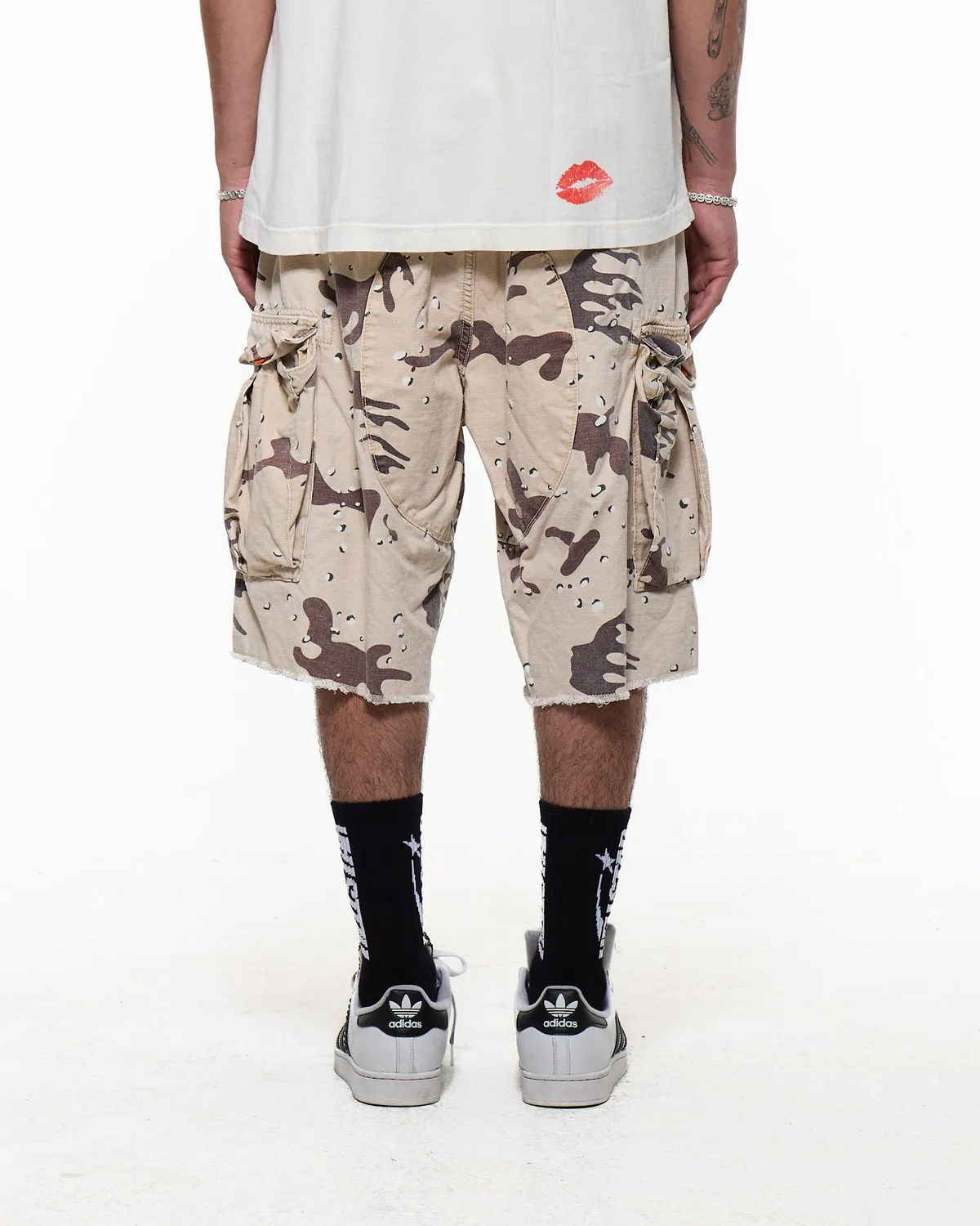 Hellstar Desert HSSS26SH1 cargo shorts brun