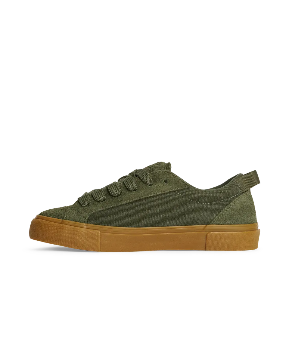 Alis Icon Okie sneakers oliven brun sål