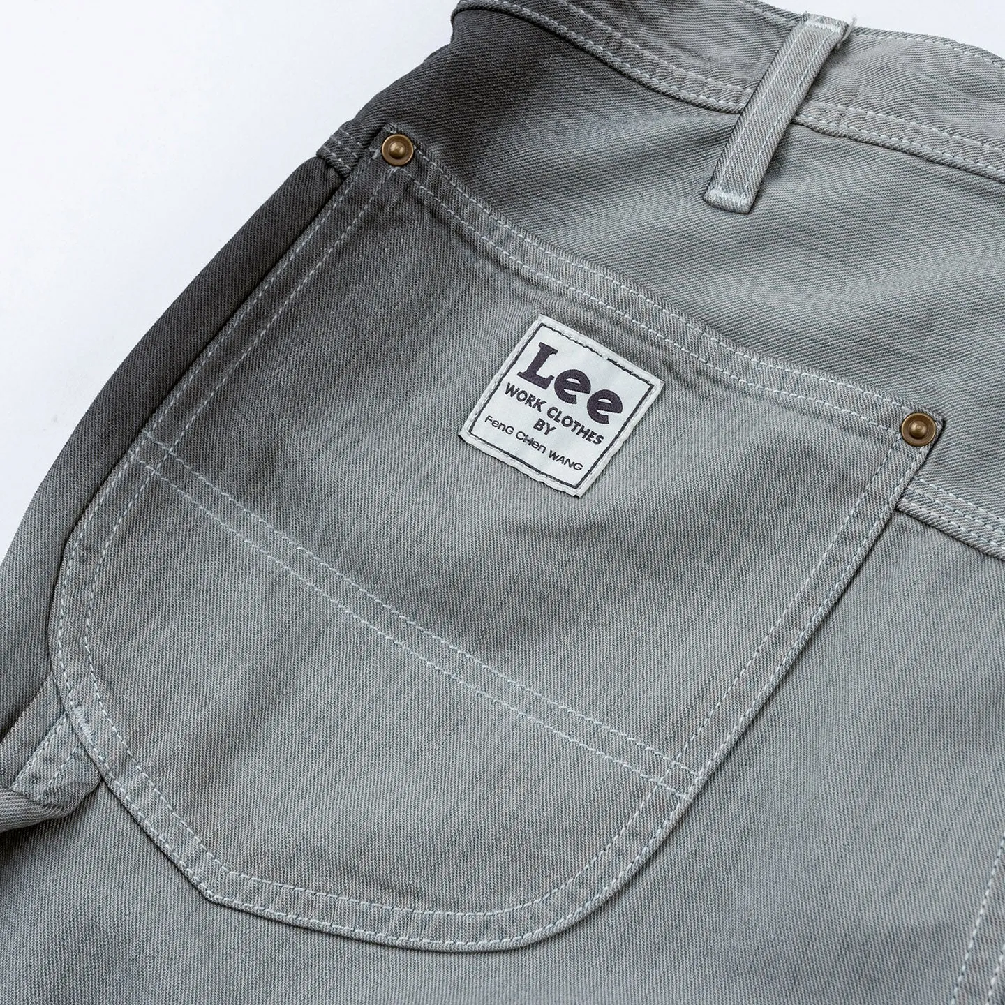 Lee x Feng Chen Wang Men Jeans barrel hickory