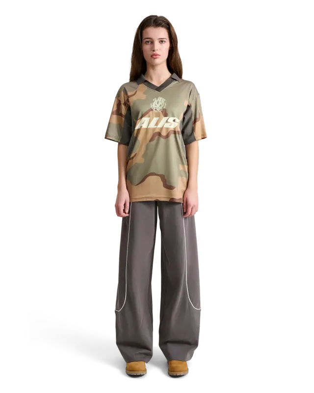 Alis Wizzy polo jersey camouflage grå