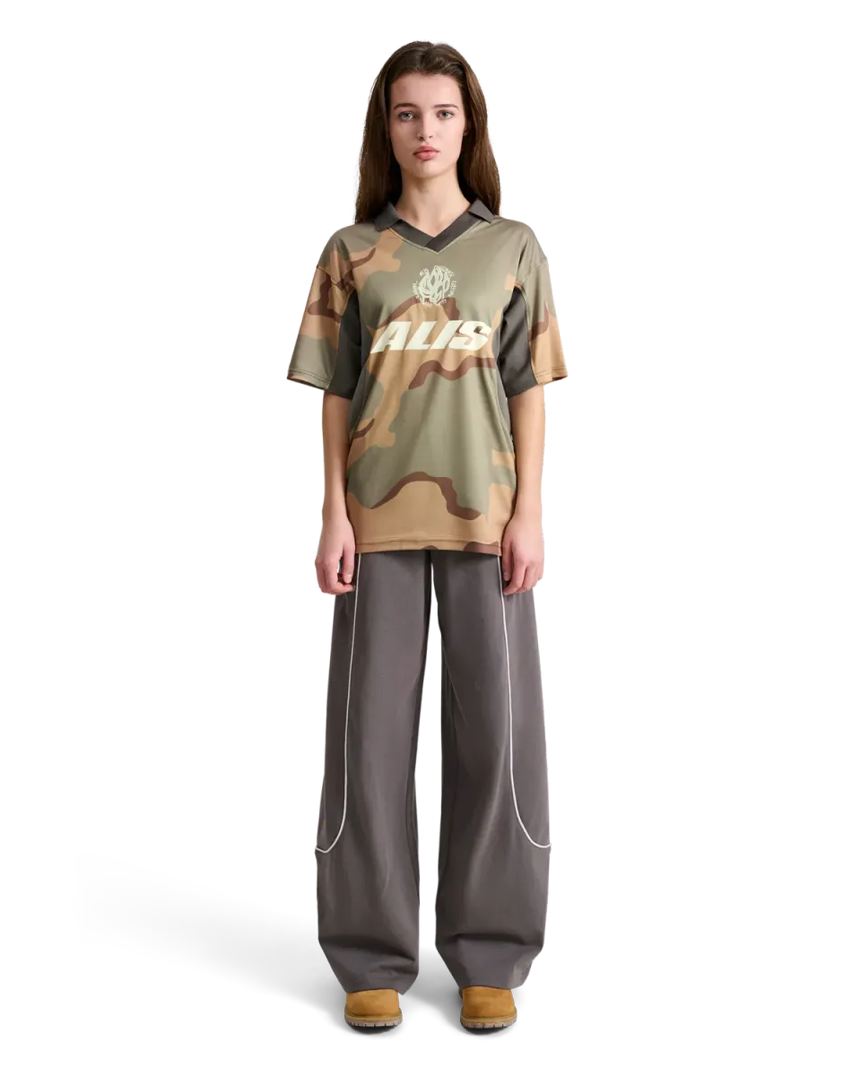 Alis Wizzy polo jersey camouflage grå