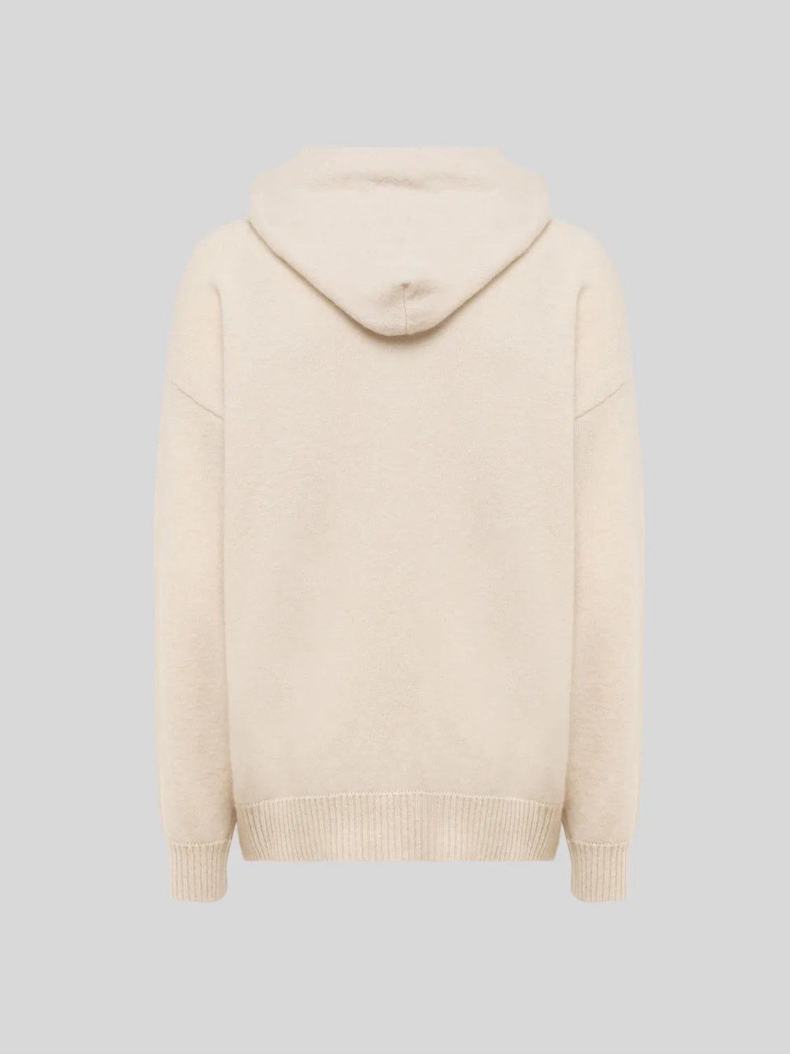 Laneus hoodie kashmir silke cream