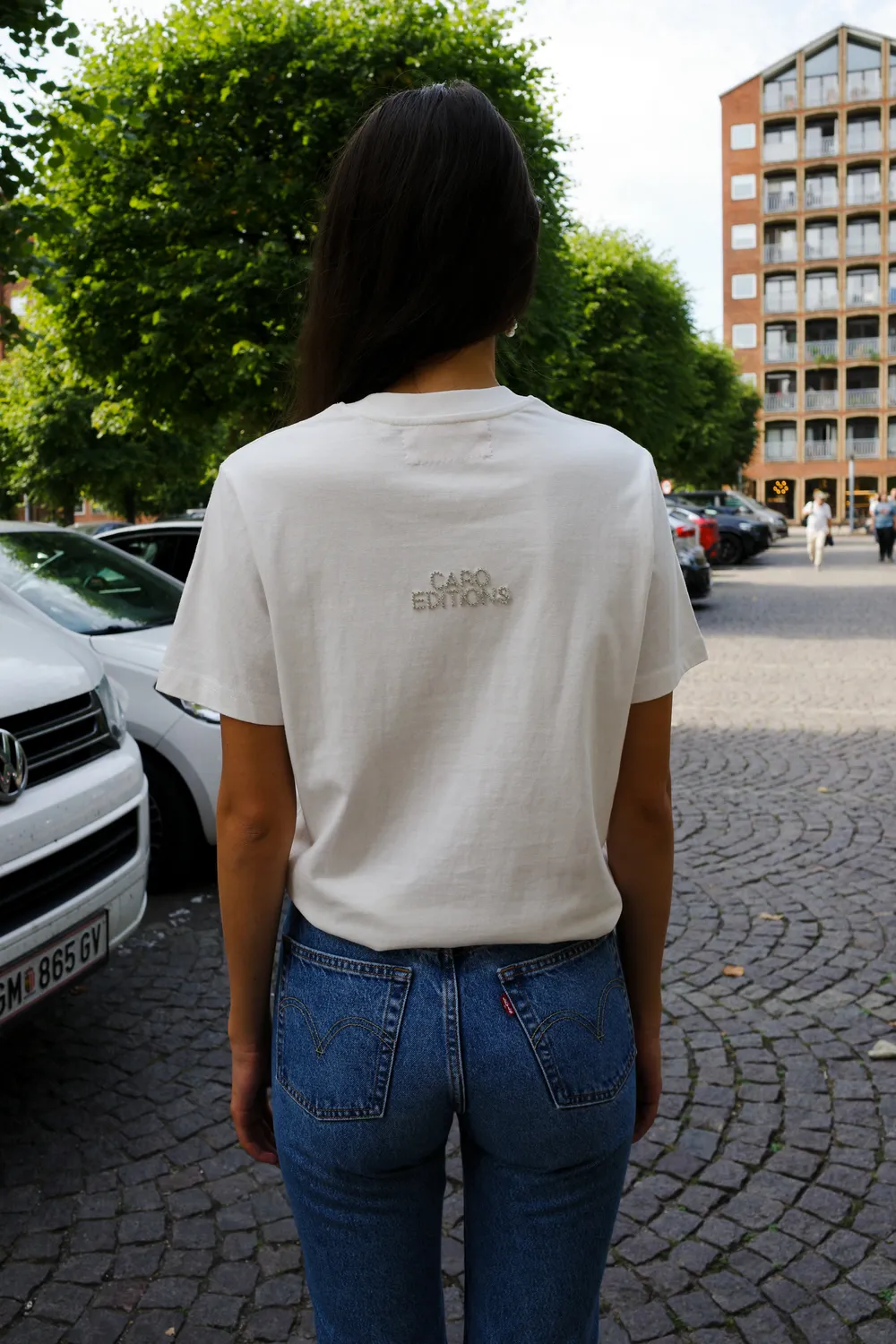 Caro Editions Freddy T-shirt hvid økologisk