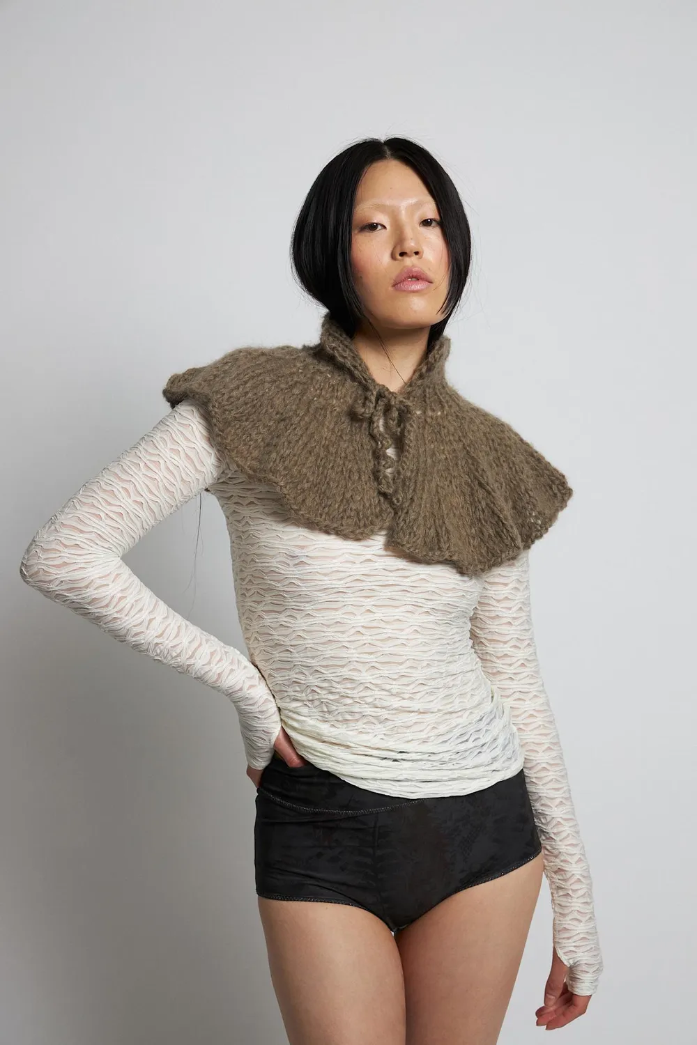 DAWNXDARE WENDY 109 cape ler mohair