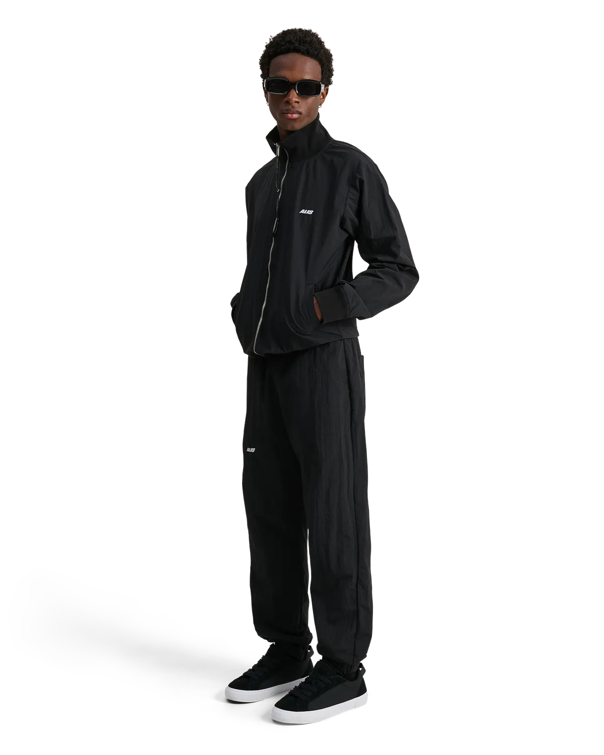 Alis Mothalo trackpants Black nylon