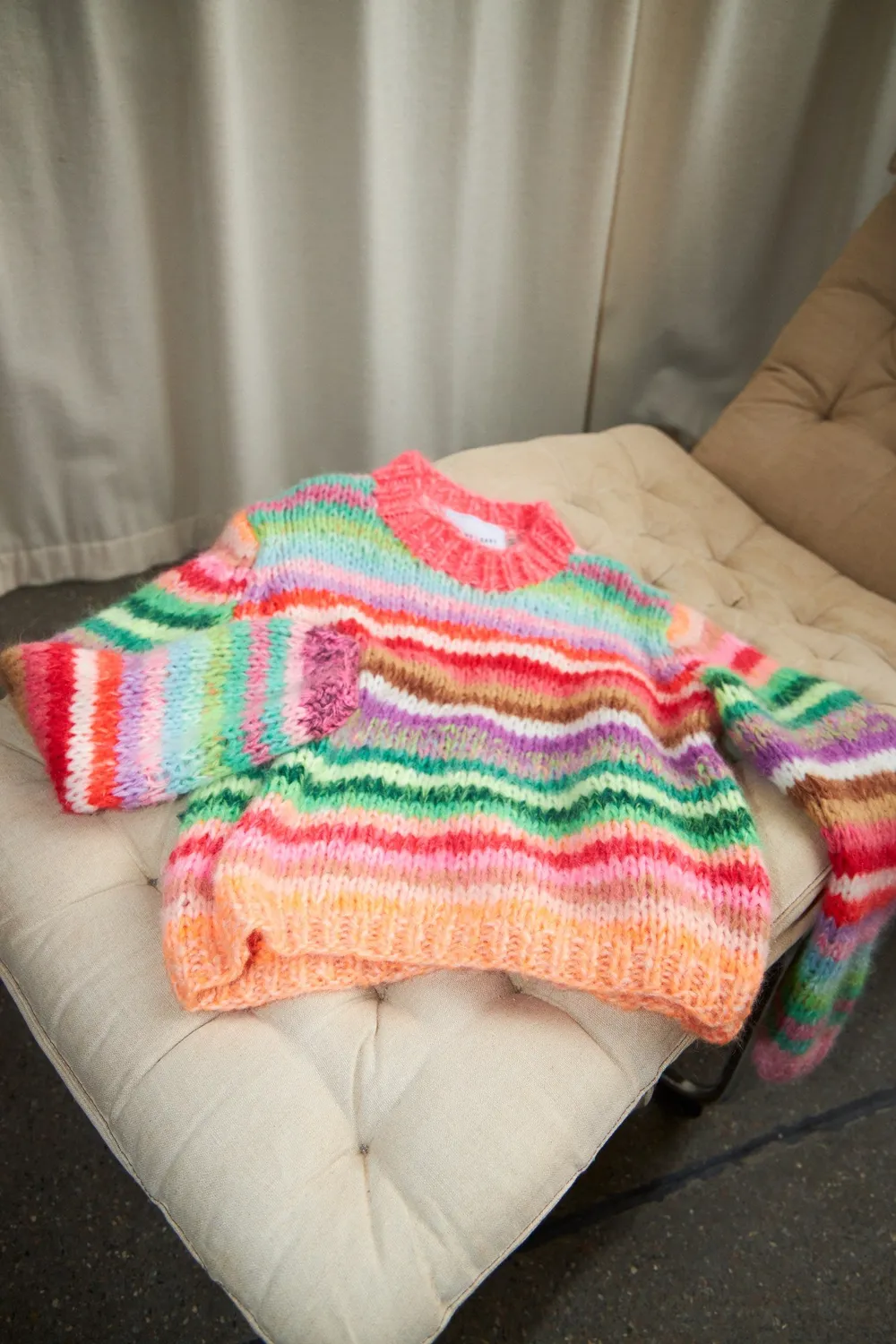 DAWNXDARE Genova striktrøje 900 multi mohair