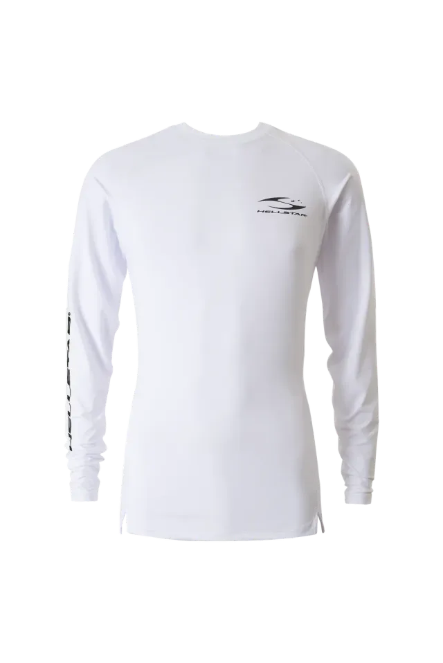 Hellstar Compression Longsleeve kompressionstrøje hvid