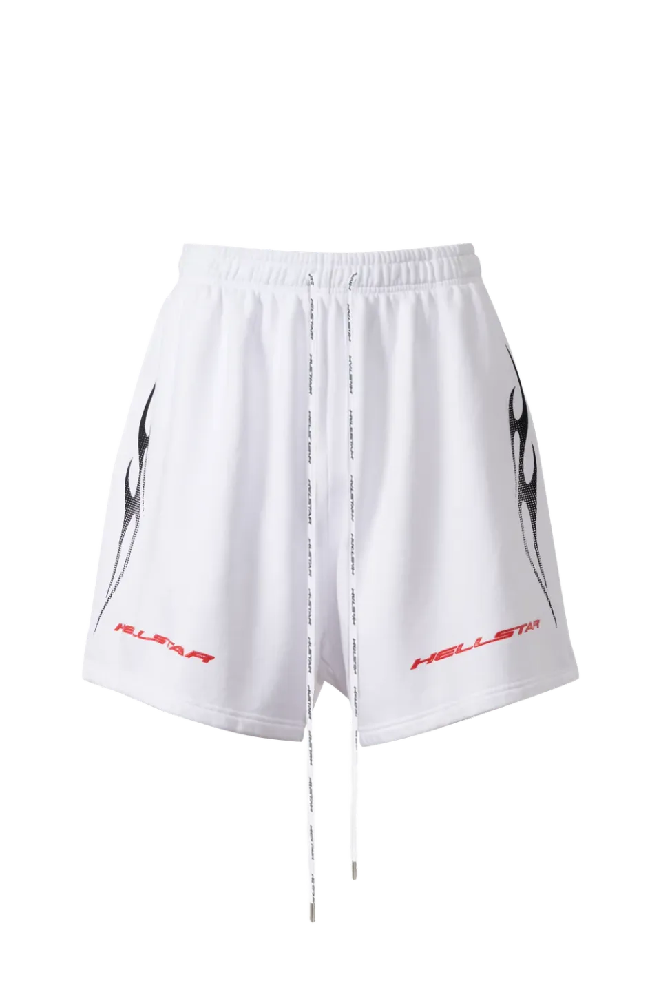 Hellstar Tribal shorts hvide print fleece