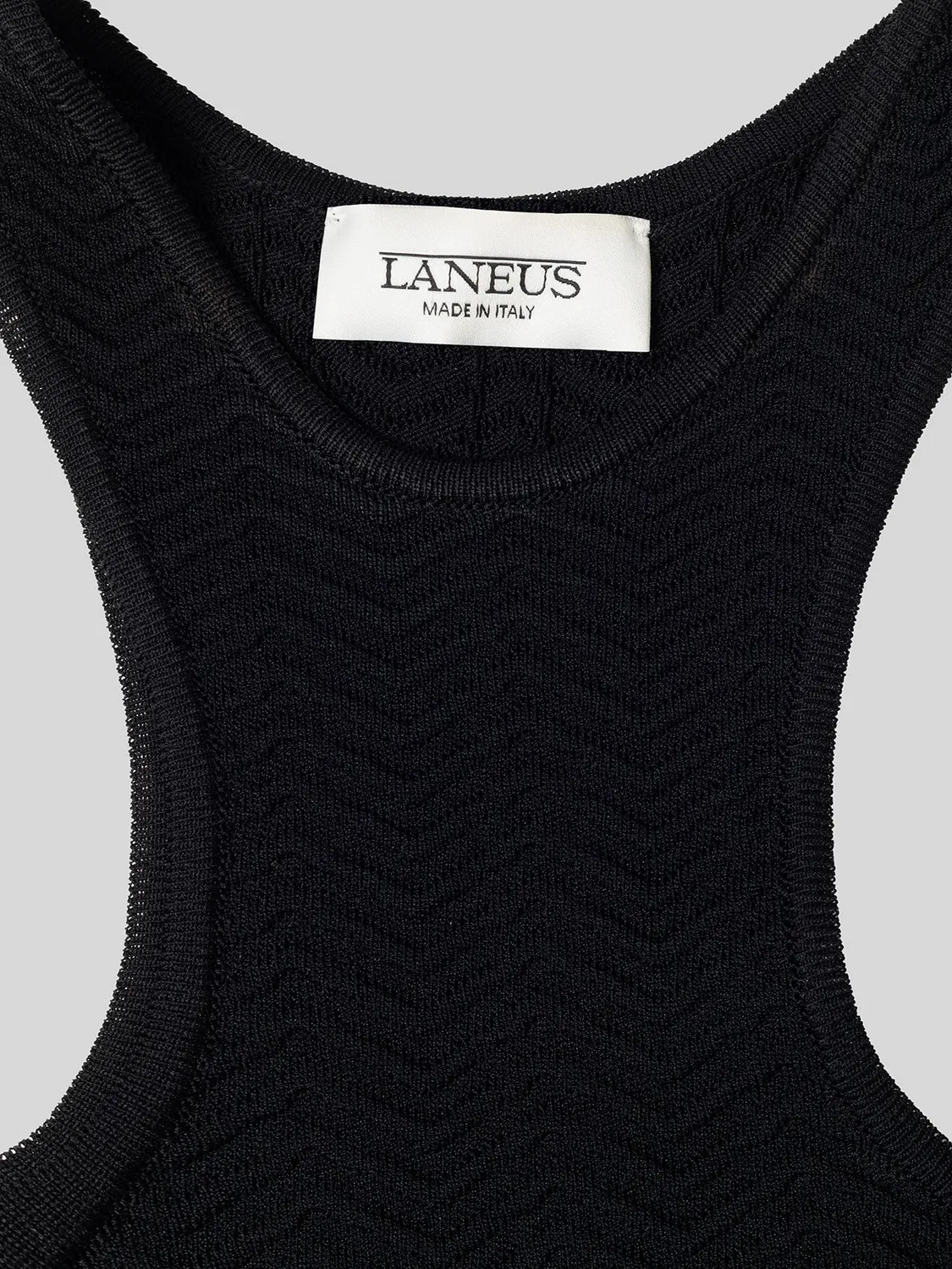 Laneus Knitted Bodysuit body sort viskose