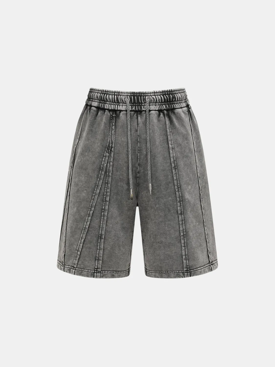 Feng Chen Wang Tie Dyed shorts sort bomuld