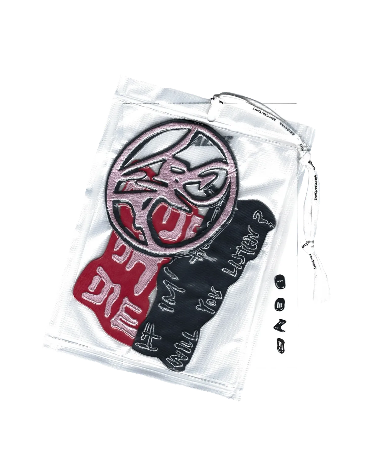 Alis Ride or Die '3 patches 3-pak polyester