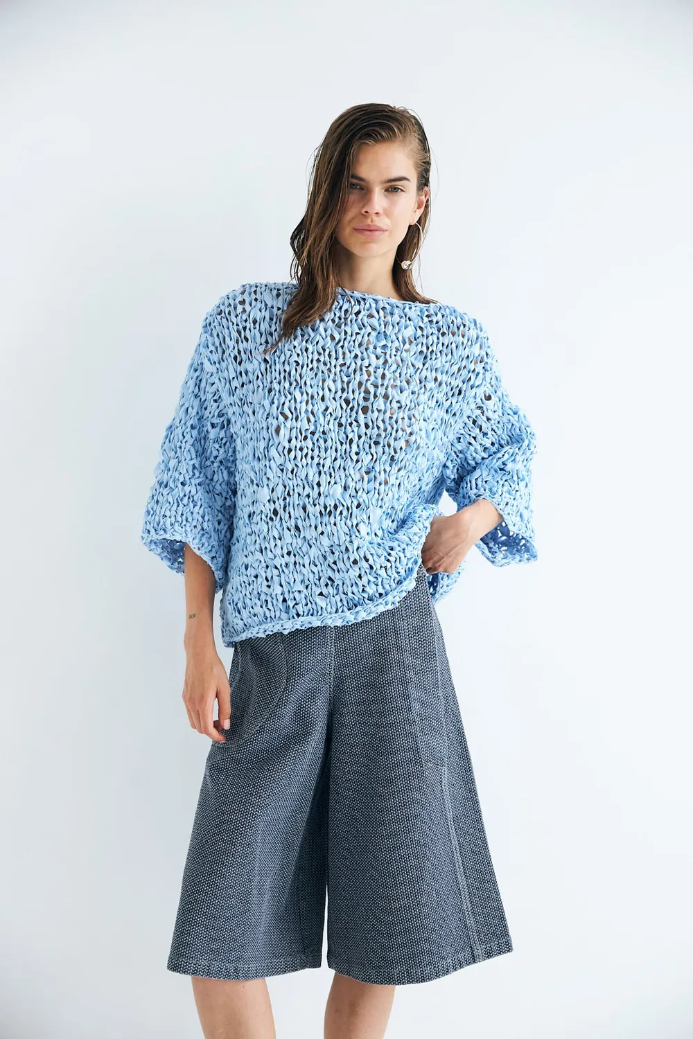 DAWNXDARE Bibi 642 Indigo denimshorts blå