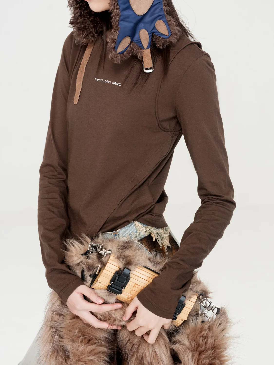 Feng Chen Wang 2 in 1 Long Sleeve t-shirt vintage