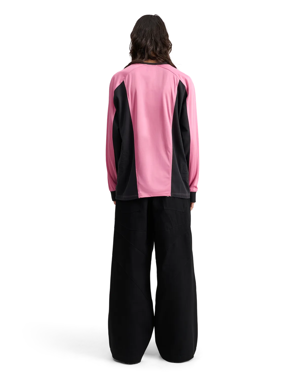 Alis Coen langærmet trøje sort pink