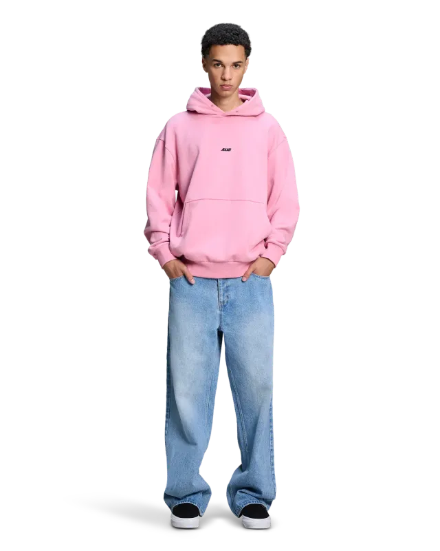 Alis Aori hoodie pink oversized bomuld