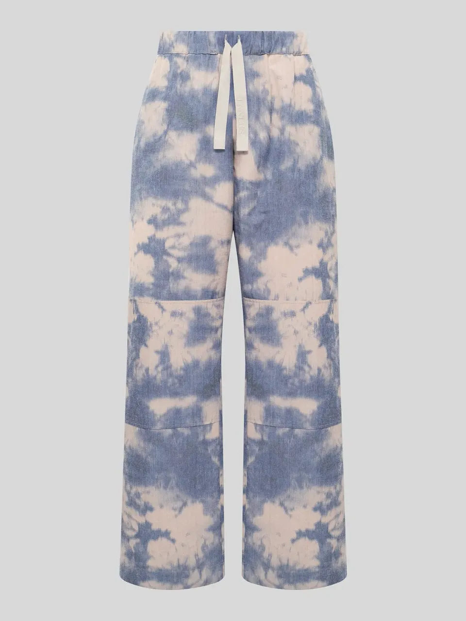 Laneus Tie Dye bukser blue/blue bomuld