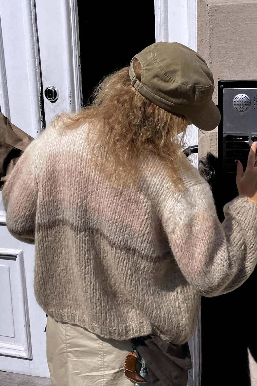 DAWNXDARE GABI strikcardigan stribet mohair