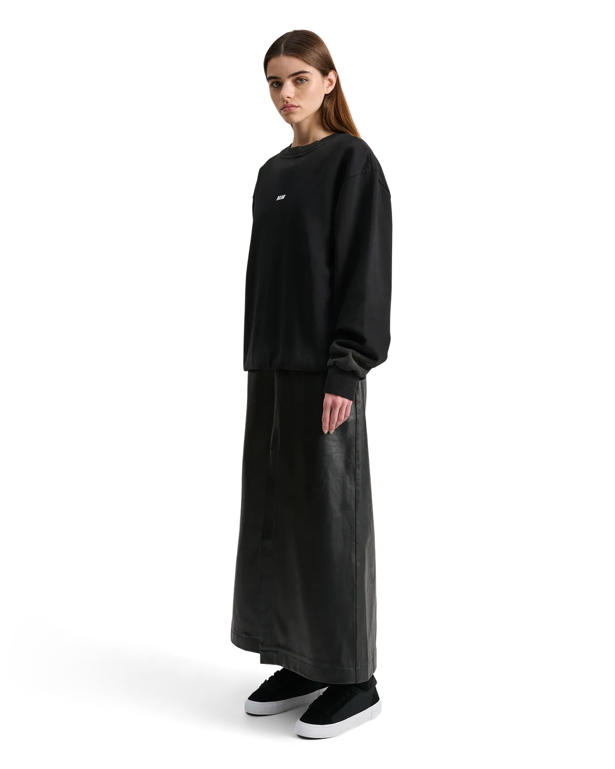 Alis Greco sweatshirt faded black bomuld