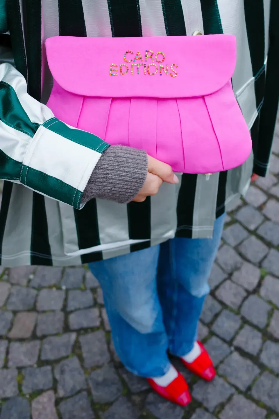 Caro Editions Odette Clutch taske one size silke