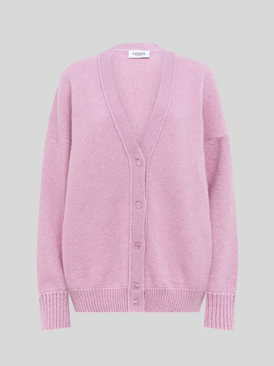 Laneus Cashmere and Silk cardigan pink cashmere