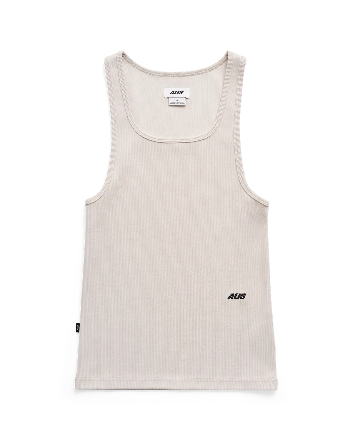 Alis Josh tanktop 3-pak Hvid Sort Sand ribbet