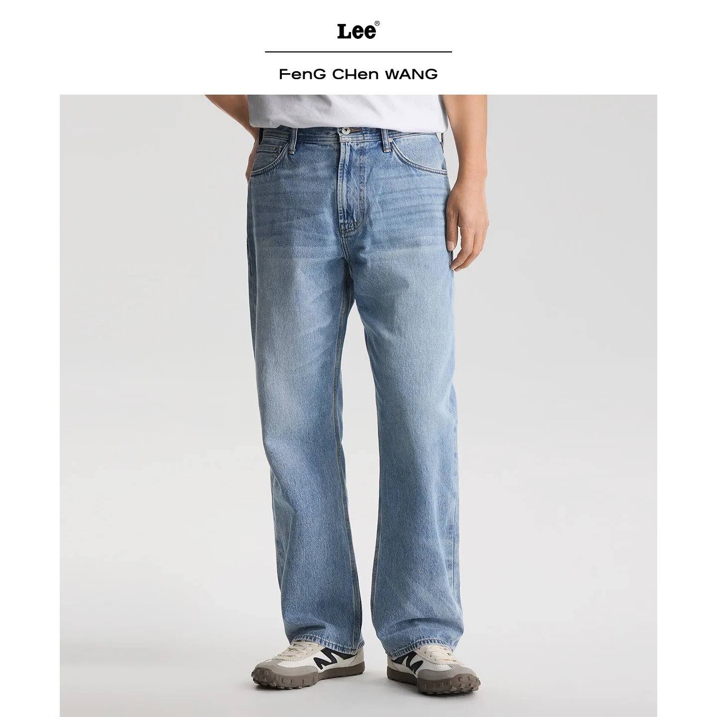 Lee x Feng Chen Wang Men Jeans denim str 29-33