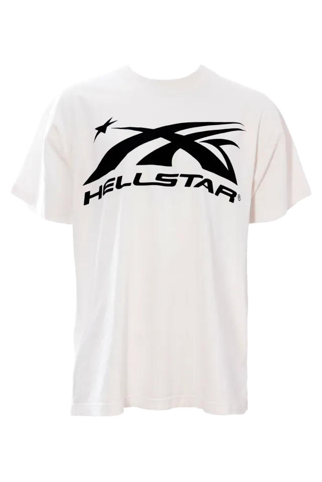 Hellstar Sports Classic T-Shirt t-shirt hvid stort print