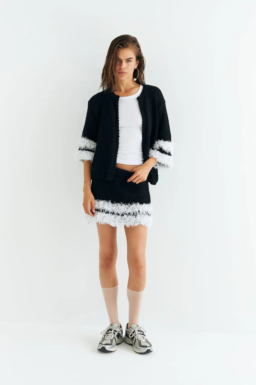 DAWNXDARE BELLISIMA cardigan sort cropped