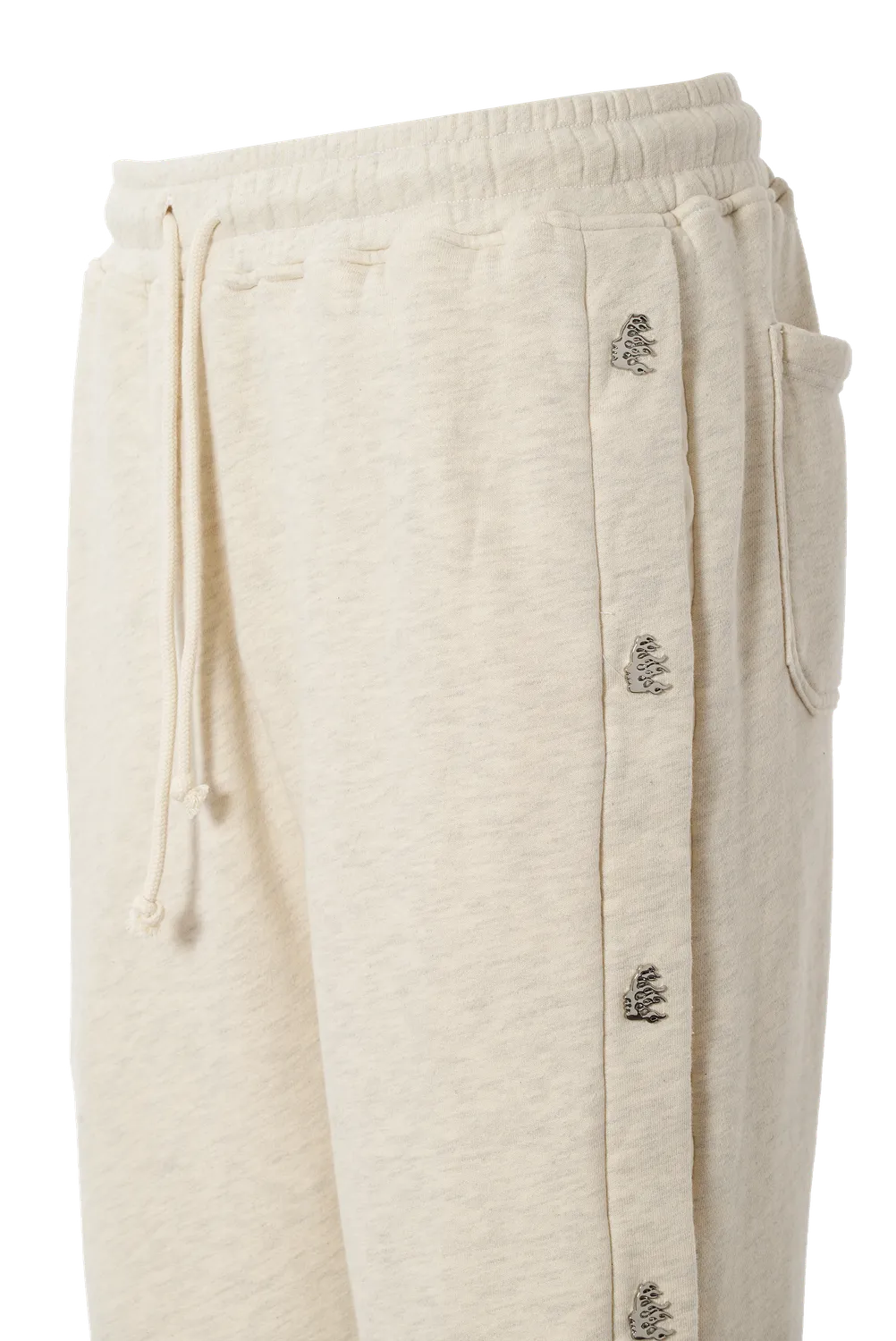 Hellstar Oatmeal Snap Sweats joggingbukser oatmeal