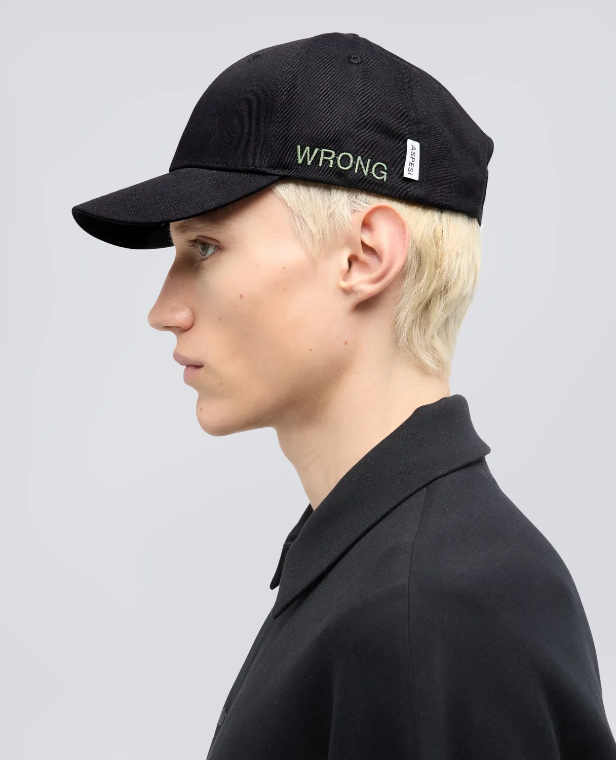 Aspesi Wrong kasket sort gabardin