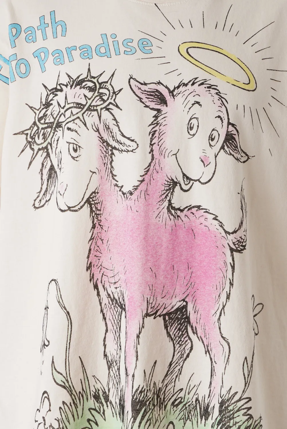 Hellstar Paradise Lambs T-shirt hvid