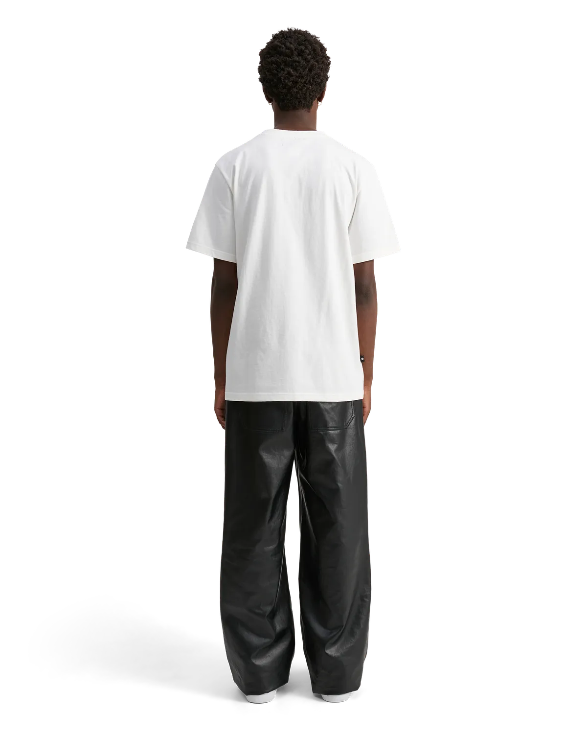 Alis Jeron Essential t-shirt hvid cropped bomuld
