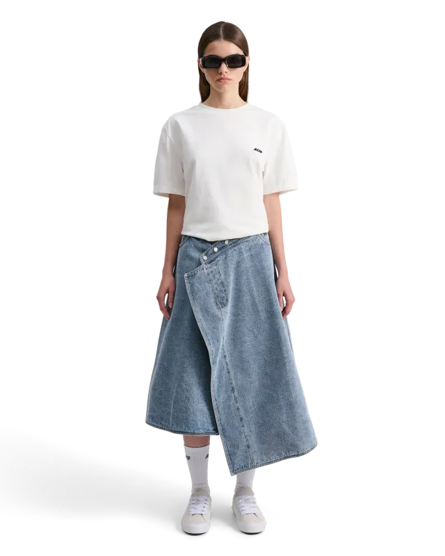 Alis Torey cropped t-shirt bomuld hvid